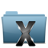 Blue Folder OSX Icon 48x48 png